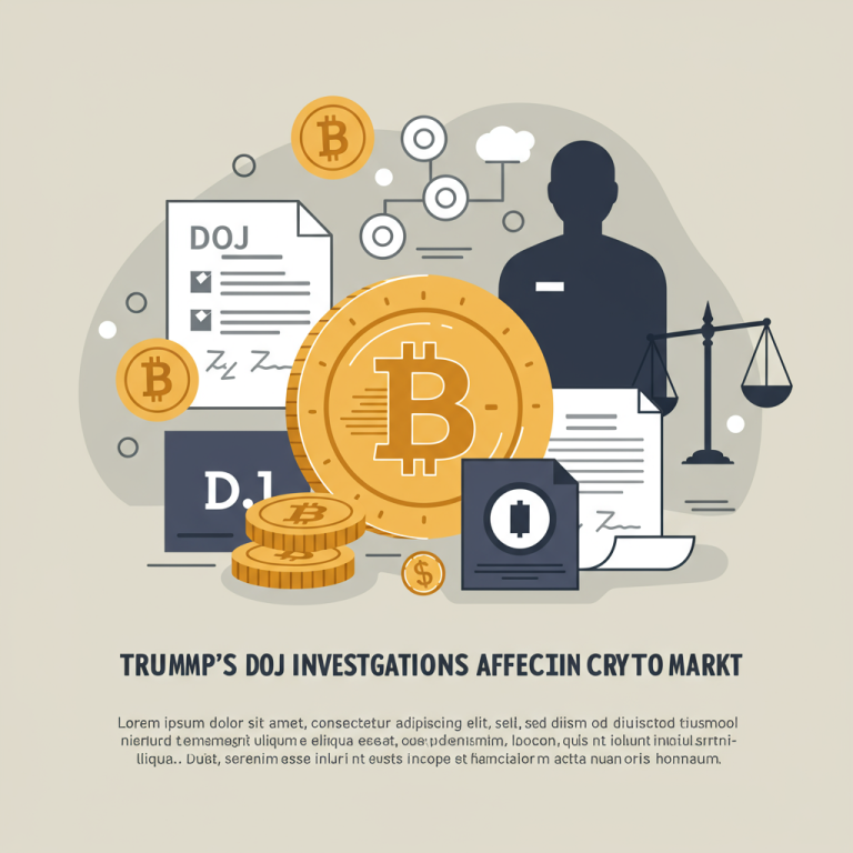 Trump’s DOJ Investigations Affecting Bitcoin and Crypto Market